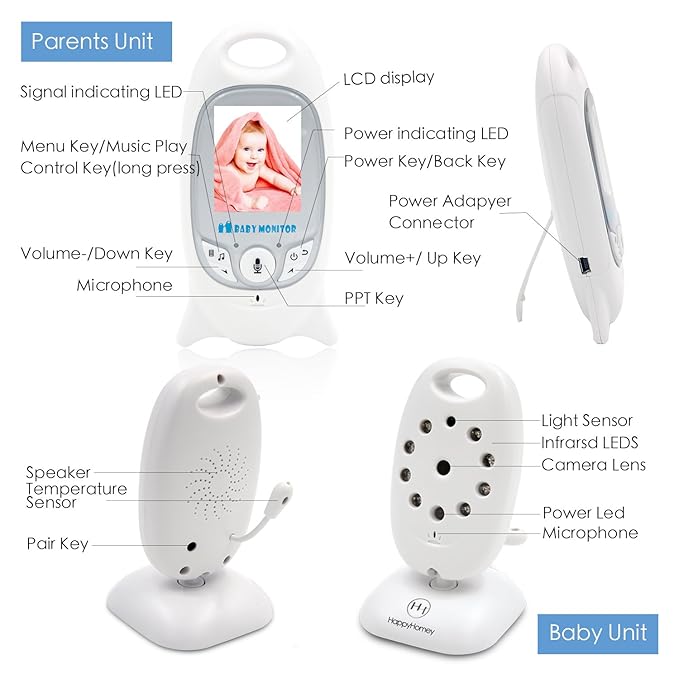 happyhapi video baby monitor