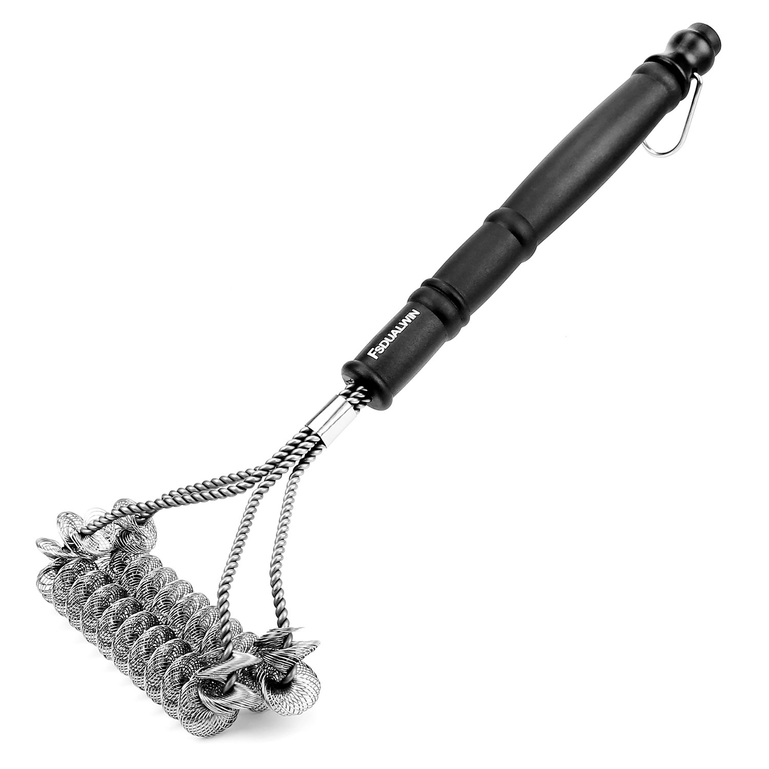 FSDUALWIN BBQ Grill Brushes, 100 Rustproof Highnickel 304 Stainless