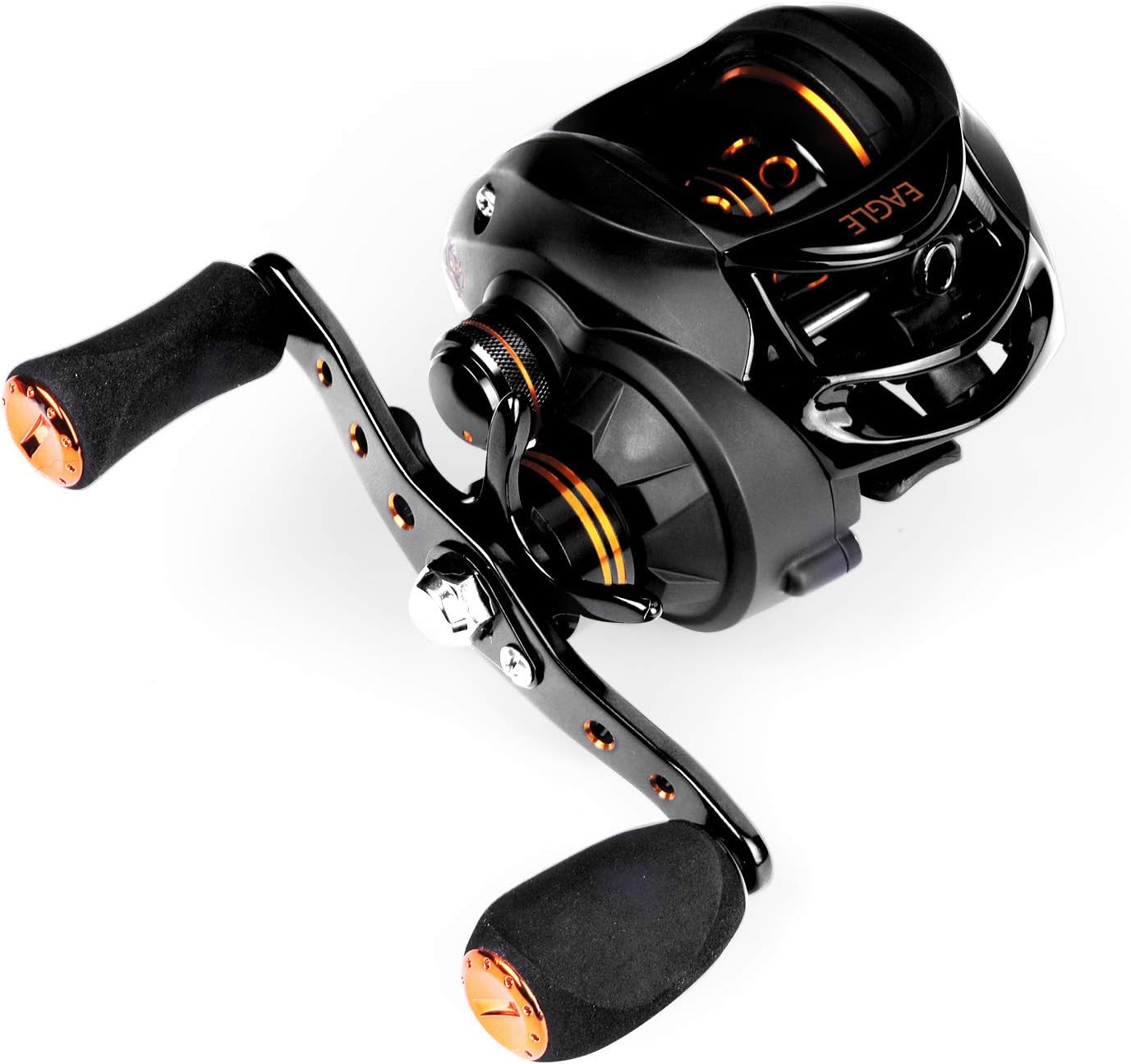 Akataka Baitcasting Fishing Reels - Light Weight Durable 7:1 High Speed Gear Ratio Casting Reel with Powerful Magnetic Braking System,Fishing Reel with Comfortable Eva Knobs