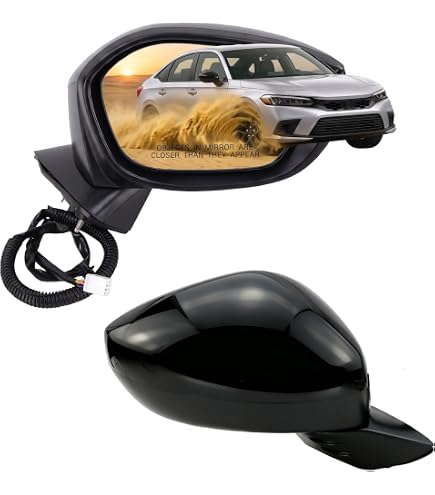 Amazon.com: Door Mirror Compatible/Replacement for 76258TBAC21ZA