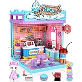 Book Nook Kit Gifts - Mini Doll House Kids Toys Crafts Gift for Girls | DIY Tiny House with Cat Figure &amp; LED Light Christmas Decor Craft Kits for Teen Girl 8 9 10 11 12 13 Year Old Girl Gifts