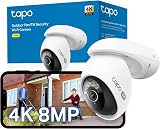 Tapo TC46 4K 8MP Outdoor Security Camera IP66 Starlight Night Vision