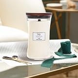 WoodWick Large Hourglass Scented Candle Linen with Crackling Wick 130 Hours view 5