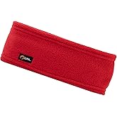 Lupa Handmade Unisex Triple-Layer Micro Fleece Headband - Kids Ear Warmers (Ferrari Red)