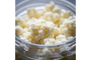 GENERIC (1 TSP) Live Milk Kefir Grains – Reusable, Non-GMO Probiotic Starter Culture by Spartan Kefir – Búlgaros de Leche