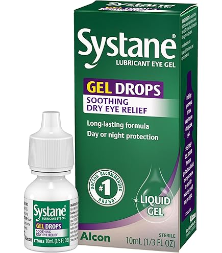 Amazon.com: REFRESH Optive Gel Drops Lubricant Eye Gel 0.33 oz (Pack of 2)  : Health & Household