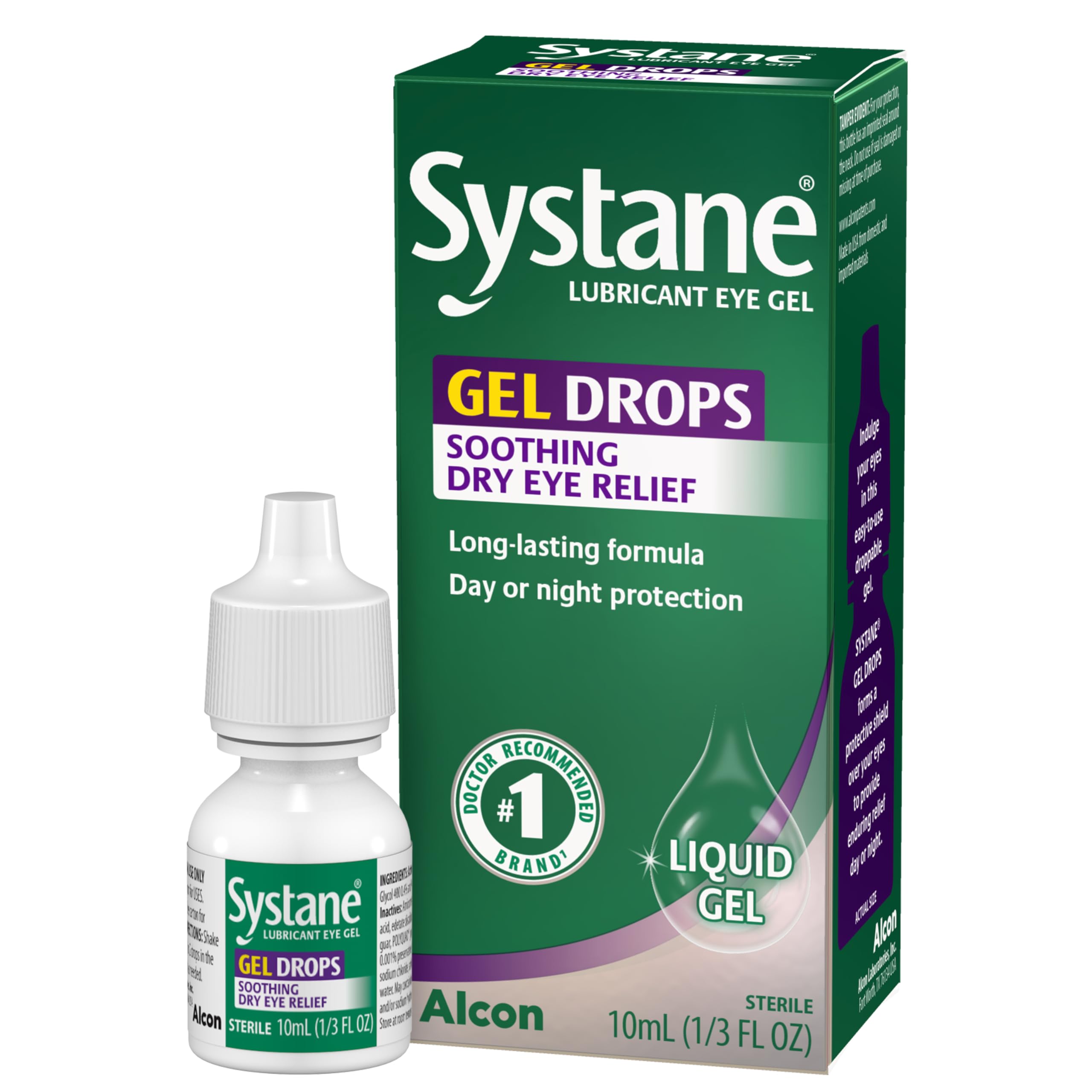 Systane Lubricant Eye Gel Drops, 10-mL (Packaging May Vary)