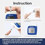 sinocare Diabetes Test Kit Blood Glucose Monitor Safe Accu2 Strips 10 view 4