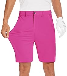 JWM Mens 7" Stretch Golf Shorts - Lightweight