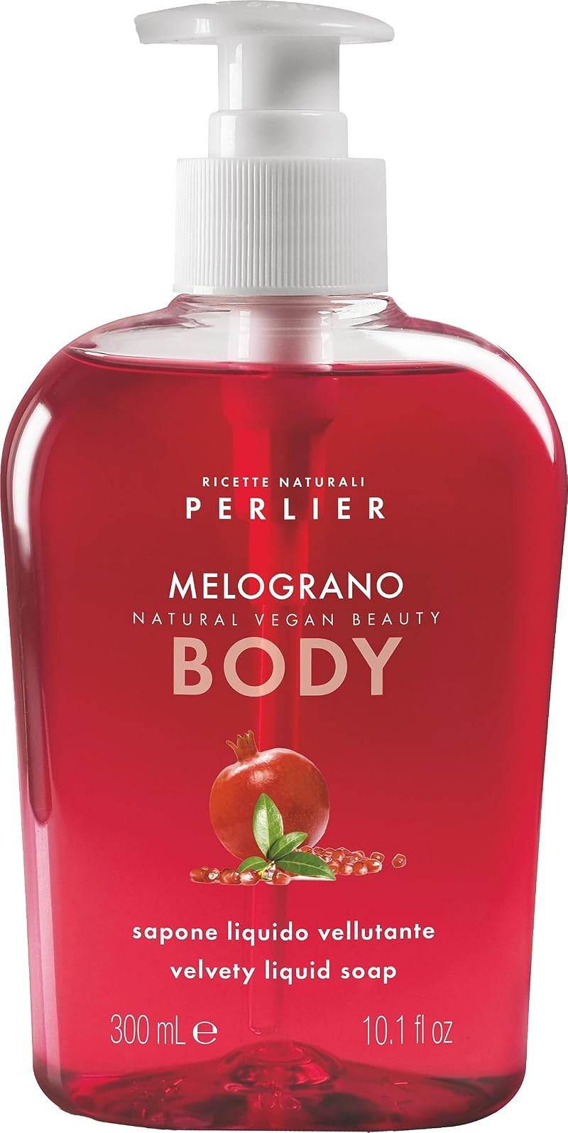 Perlier Pomegranate Velvety Liquid Soap Hand & Face Wash 300ml