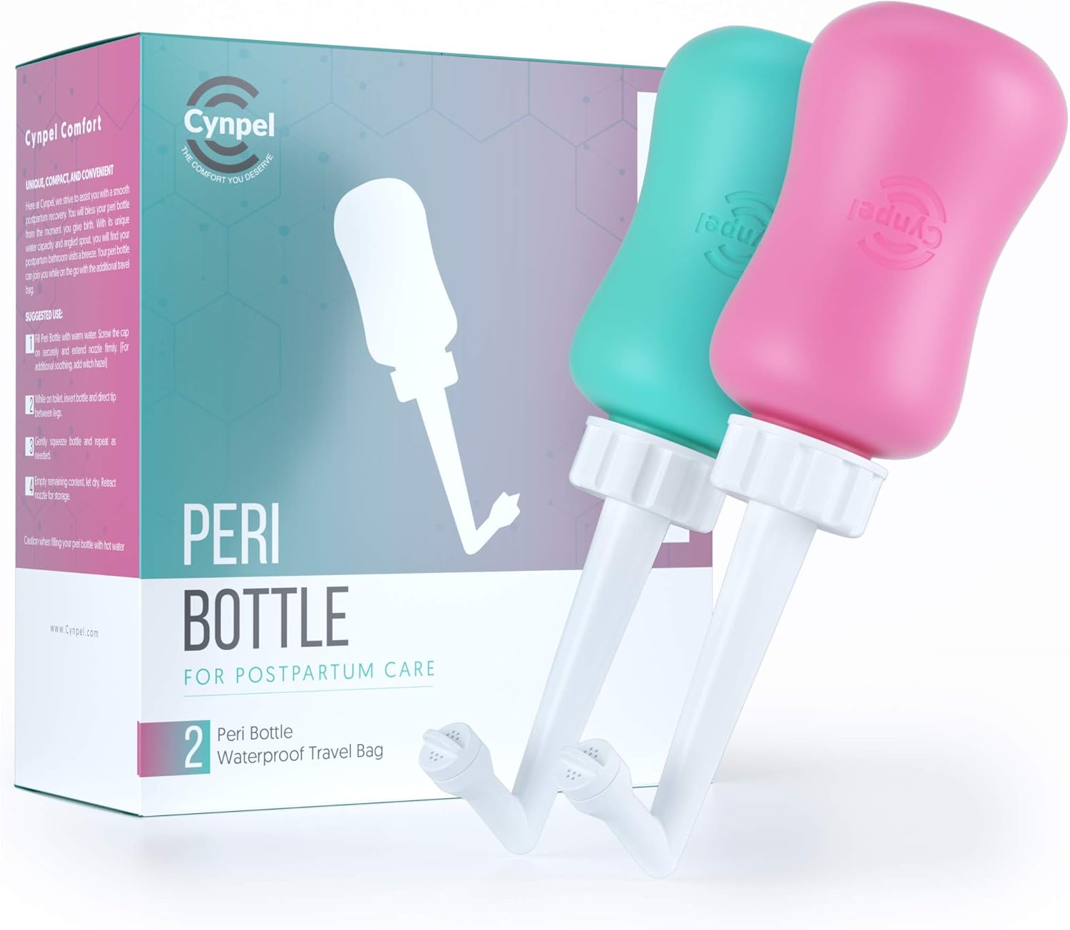 Peri Bottle for Postpartum Perineal Care Baby Travel Bathing kit