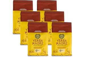 GUAYAKI Yerba Madre Organic Yerba Mate Bags, 40 Count (Pack of 6)