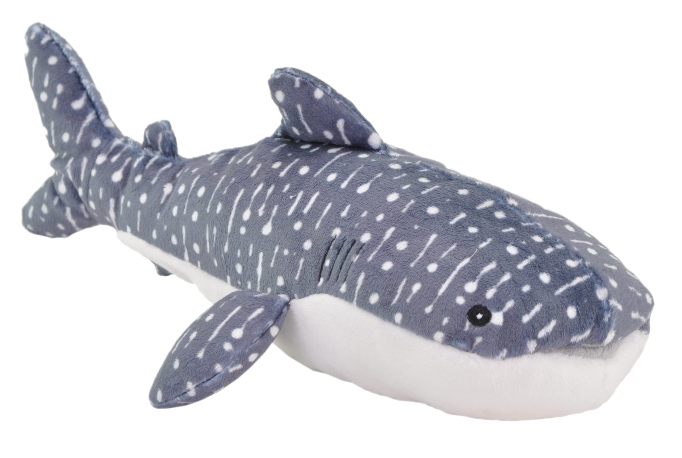 Wild Republic Ecokins Mini Whale Shark, Stuffed Animal, 8 inches, Gift for Kids, Plush Toy, Made from Spun Recycled Water Bottles, Eco Friendly, Child’s Room Decor