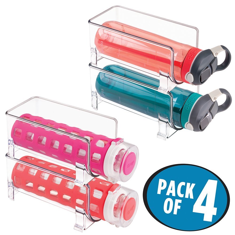 mDesign Flaschenregal – stapelbare Aufbewahrung für Wasserflaschen bzw