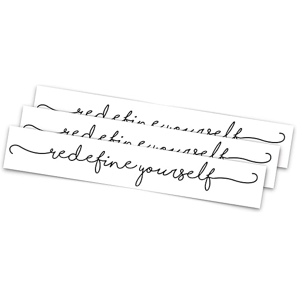 Amazon Com Everything Happens For A Reason Temporary Fake Tattoo