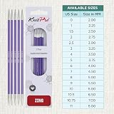 KnitPro Zing Double Pointed Needles 6 inch 3.75mm view 4