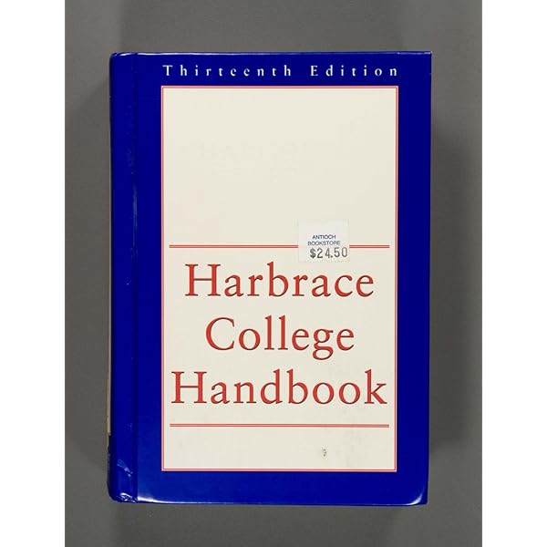Amazon.com: Harbrace College Handbook (Hodges Harbrace Handbook