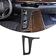 HIRUFAIT Gear Shift Panel Cover for Cadillac Escalade 2021-2023 Accessories, ABS Material Car Center Consoles Gear Shifter Panel Protective Frame Trim (Matte Black)