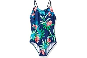 Kanu Surf Girls Daisy Beach Sport One Piece Swimsuit
