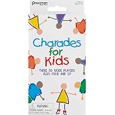 Pressman Charades for Kids Peggable - No Reading Required Family Game Multicolor ,5"