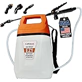 PetraTools EZ1 Battery Powered Sprayer 1 Gallon - Lawn and Garden Electric Sprayer for Weed/Pest Control, Watering & More - Battery Operated for Effortless Spraying (1 Gallon)