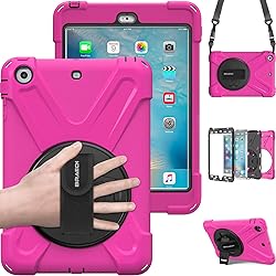 Silicone Case for iPad Mini3 2 1,BRAECN 3 in 1