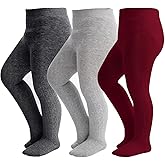 hakugoo Baby Tights Toddler Cable Knit Leggings 2/3 Pack Cotton Seamless Stockings Pantyhose for Infants Toddlers