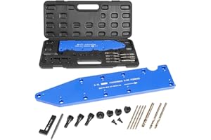 BEEXOO 72610 Manifold Drill Template Fits for FORD 3.5L Ecoboost Motors,Remove Broken Exhaust Manifold Bolts