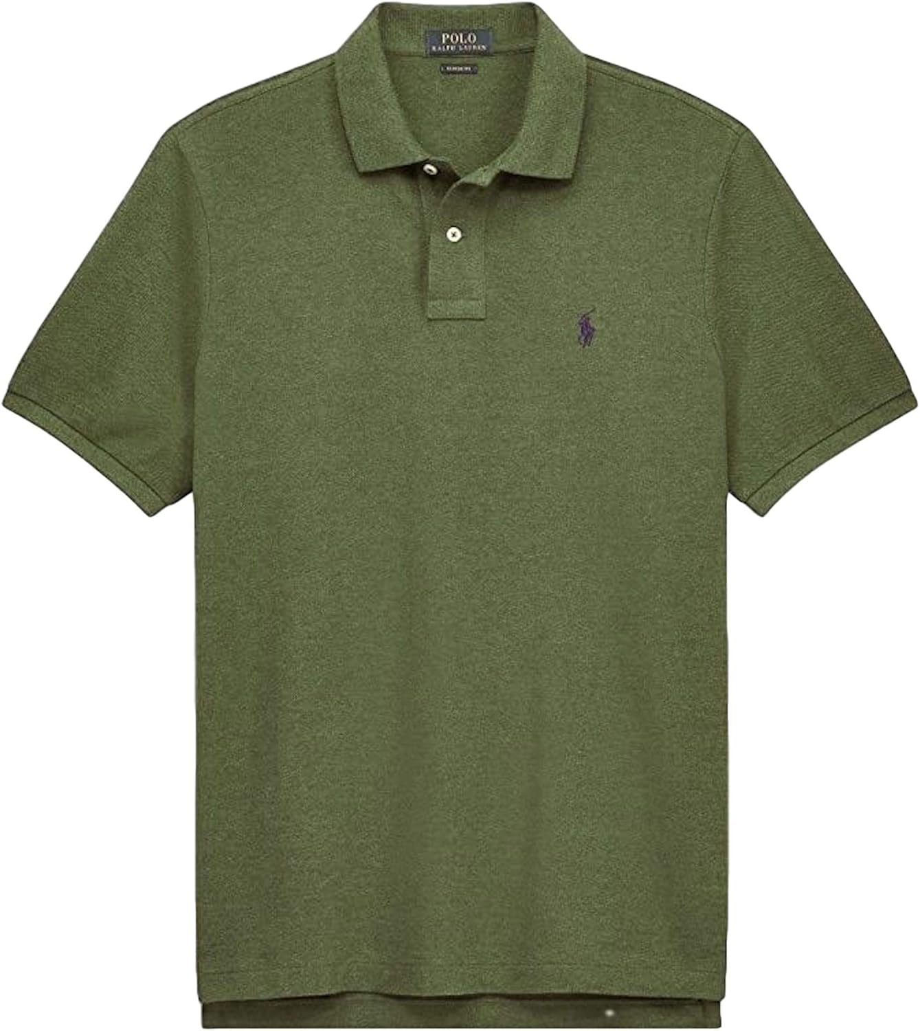 Polo Ralph Lauren Men Classic Fit Interlock Polo Shirt at  Men’s Clothing store