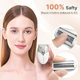 TOUCHBeauty Women’s Shaver Electric Razor for Face & Body Gray view 4