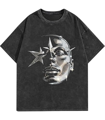 Amazon.com: Cayxatiu Oversized Tshirts for Men Graphic Vintage