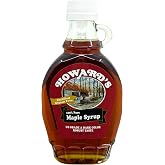 Howard’s 100% Pure Maple Syrup, Grade A Dark Color Robust Taste, 8 fl oz