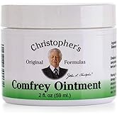 Christopher's Original Formulas Comfrey Ointment, 2 Ounce – Herbal Ointment with Organic Comfrey Leaf in a Natural Beeswax and Olive Oil Base
