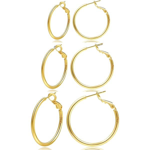 Boucles D'oreilles Créoles Laiton Ton Or Avec Cœur Filigrane - Neuf Avec étiquettes, Marque 81stgeneration