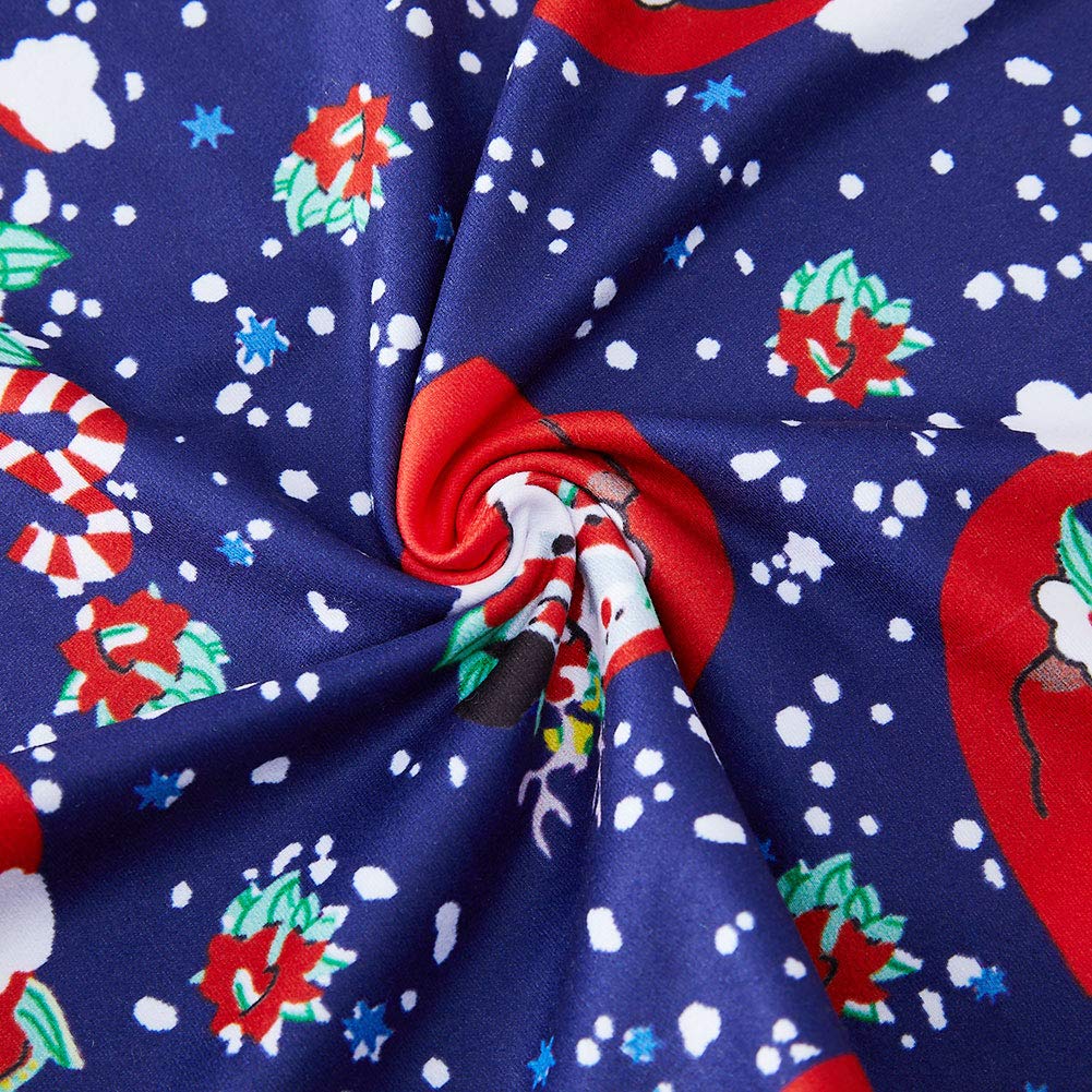 Elegant Christmas Dresses for Women Candy Cane Santa Hat Sexy Off Should Hollow Out Boat Neck Classy Princess Swing Dress Best Xmas Gift for Mother Friends Female Maroon (Xmas Cherry,XXXL)