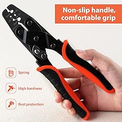 LEONTOOL Open Barrel Terminal Crimping Tool