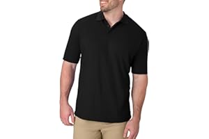 Hanes Men’s X-Temp Short Sleeve Polo Shirt, Midweight Men's Shirt