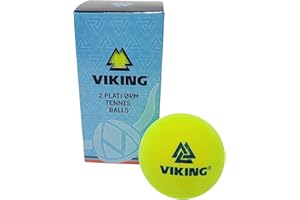 Viking Extra Duty Platform Tennis Ball Yellow (Sleeve of 2)