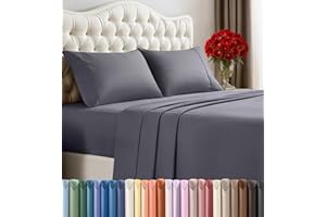 Utopia Bedding Queen Bed Sheet Set - 4 Piece Bedding - Soft Brushed Microfiber Fabric - Shrinkage & Fade Resistant - Easy Car
