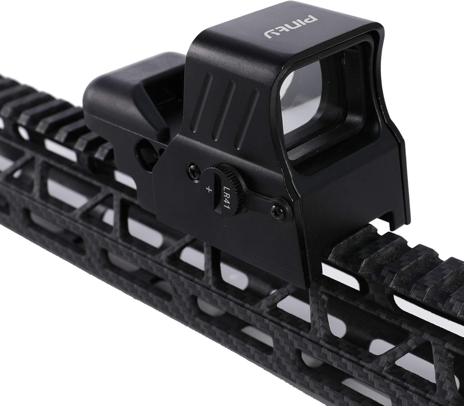 Pinty 1x22x33 Reflex Sight Red Dot Sight with 4 Reticles, QD Quick Release Mount: Sports & Outdoors