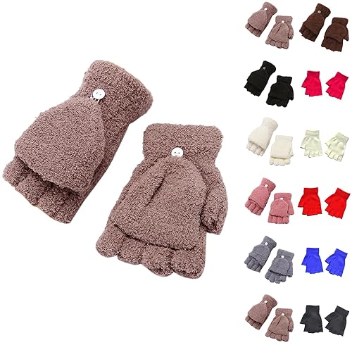 Gloves for Men Women's Thermal Touchscreen Gloves with Fleece Lining Windproof Winter for Driving, Cycling and Outdoor Activities Men Winter