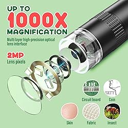 IMICHI Microscope for Kids 50X-1000X