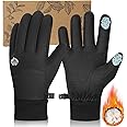RIGWARL -5℉ Winter Warm Gloves with Thickest Thermal Plush for Extreme Cold Weather, Completely Waterproof Gloves Men Women