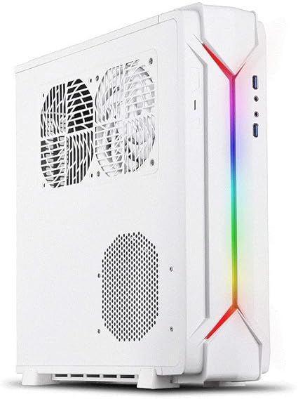 Silverstone RVZ03-ARGB Escritorio Blanco: Amazon.es: Electrónica