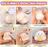 FUNSHOWCASE Taba Squishy Maker 2 Hamster Silicone Molds Gel Kits DIY Pack view 5