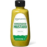 Amazon Grocery, Horseradish Mustard, 12 Oz (Previously Happy Belly, Packaging May Vary)