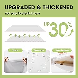 Pureegg Plastic Table Cloth Disposable 20