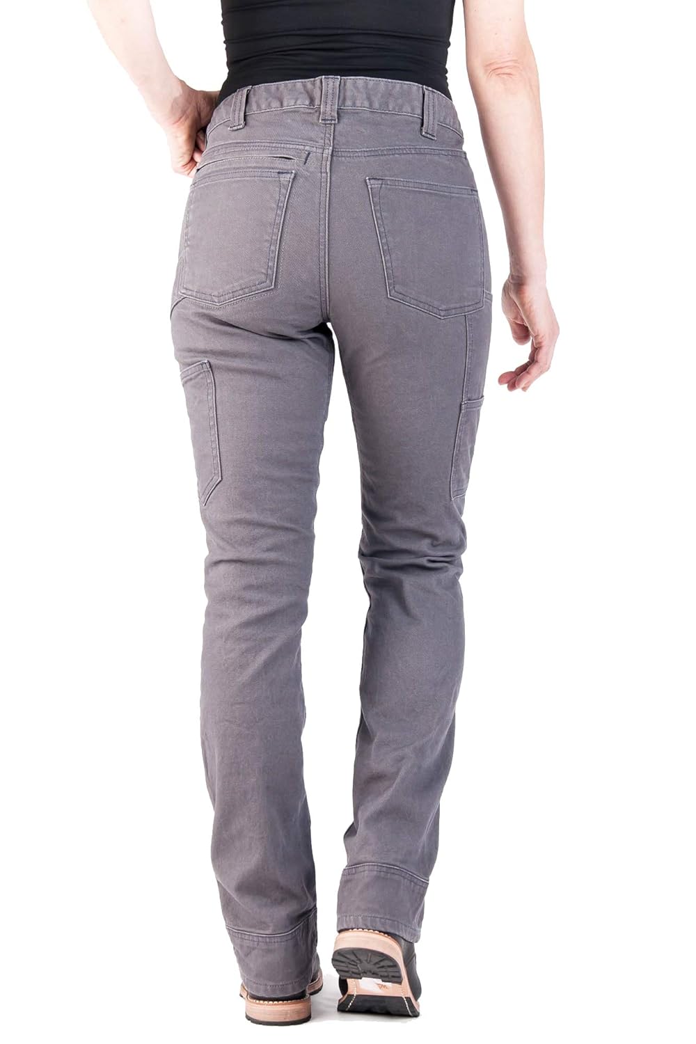 Britt Utility Straight Fit Stretch Cargo Pant Available in Denim or Canvas Dovetail Workwear