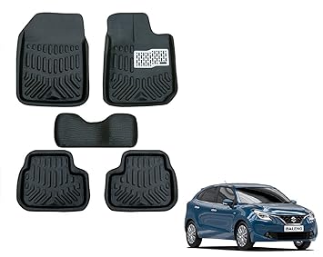 Auto Hub 4d Car Floor Mats Compatible For Maruti Suzuki Baleno