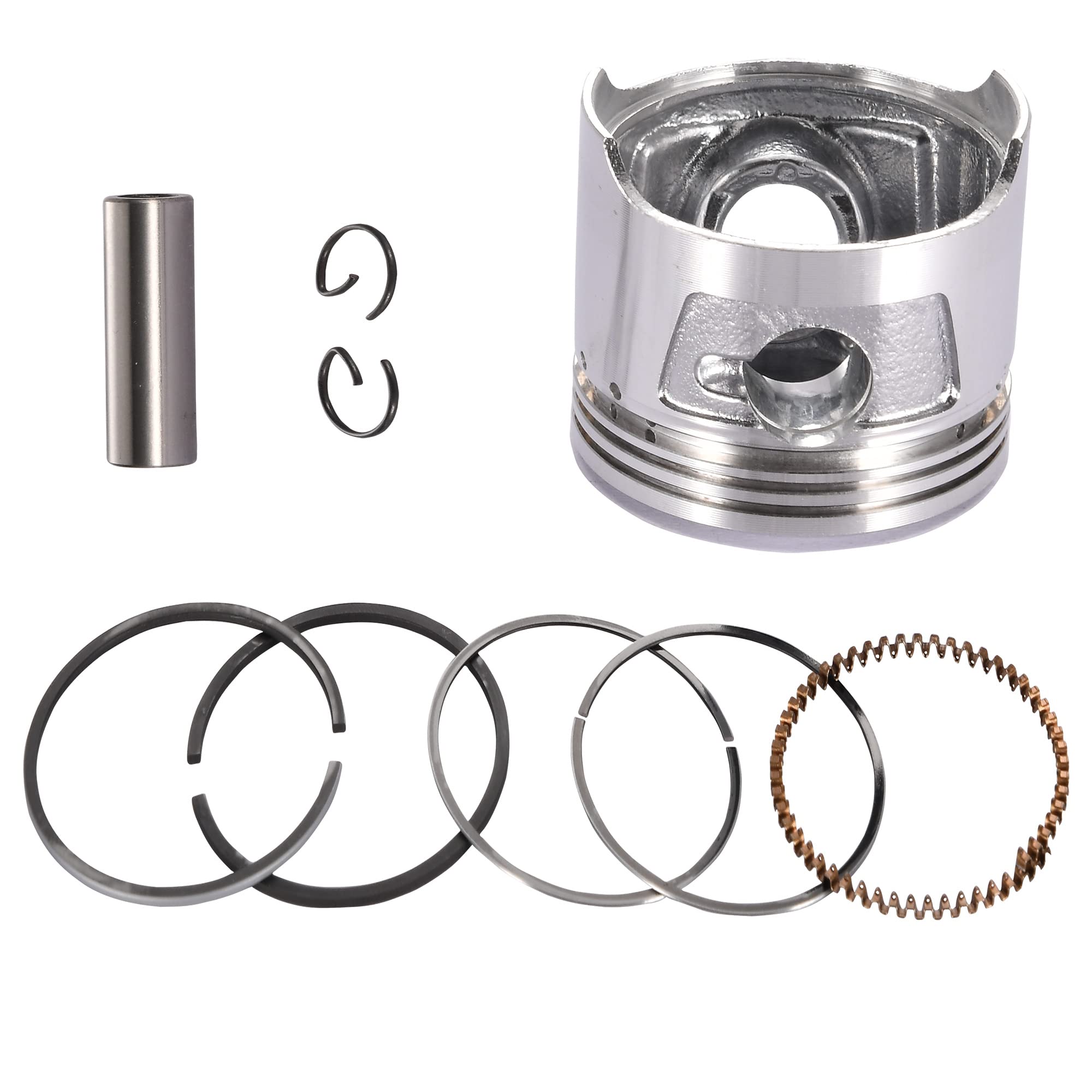 GOOFIT 47mm Piston Ring Kit Replacement For Horizontal Engine 70cc XR70 CRF70 CT70 XL70 CL70
